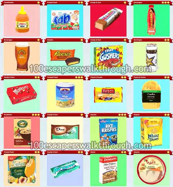 Food Quiz Pack 19 Answers 94 Game Answers For 100 Escapers