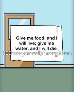 escape-room-give-me-food-and-i-will-live-give-me-water-and-i-will-die