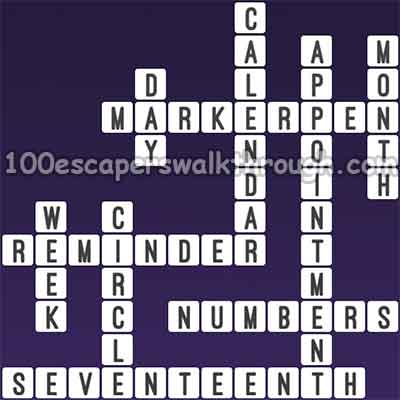 One Clue Crossword Calendar Answers Scavenger Hunt Hogwarts Mystery