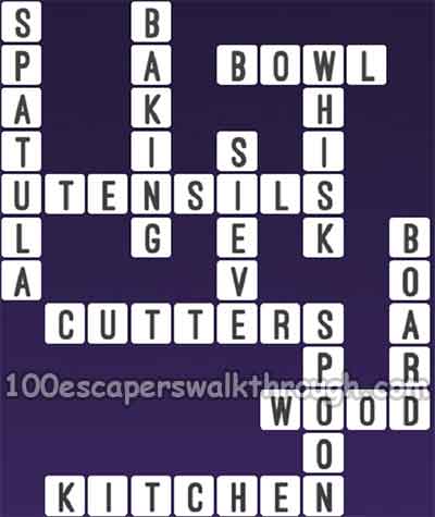 One Clue Crossword Kitchen Utensils Answers 