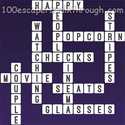 One Clue Crossword Movie Cinema Answers Scavenger Hunt Hogwarts Mystery