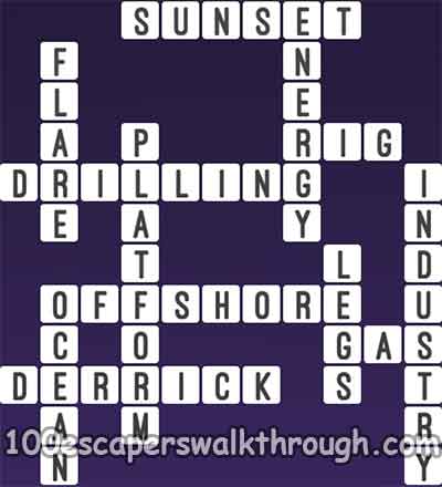 One Clue Crossword Oil Rig Answers Scavenger Hunt Hogwarts Mystery