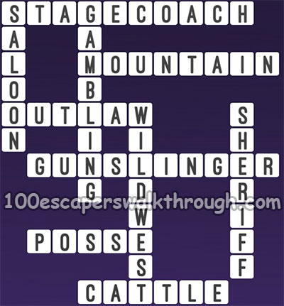 One Clue Crossword Wild West Saloon Answers 94% Game Answers for 100