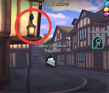 collect-energy-from-the-owl-in-godrics-hollow-hogwarts-mystery